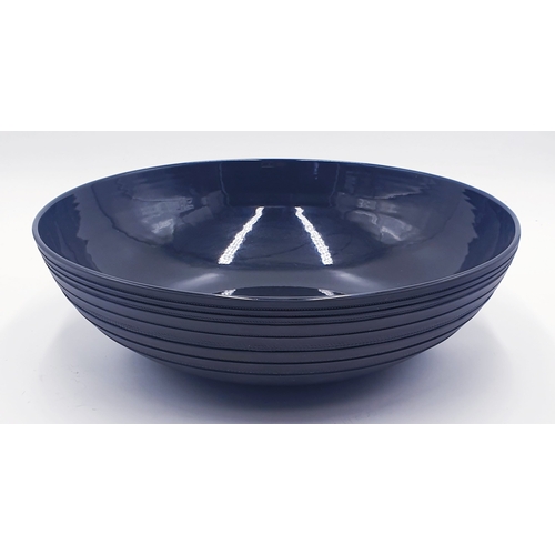 23 - WEDGWOOD Extra Large 35cm Dia BLACK BOWL (Please Note This Lot WILL NOT BE PACKED OR SHIPPED....COLL... 