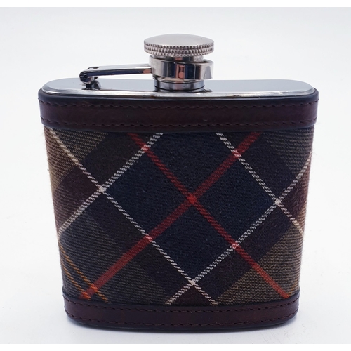 52 - BARBOUR HIP FLASK