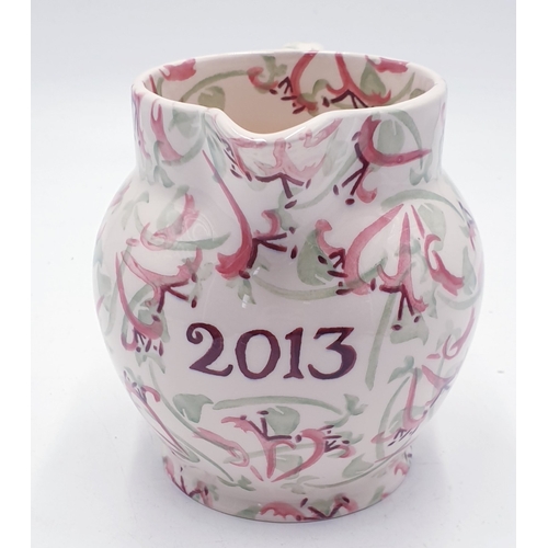 58 - EMMA BRIDGEWATER 14cm JUG IN THE HONEYSUCKLE DESIGN (Collectors Exclusive 2013)