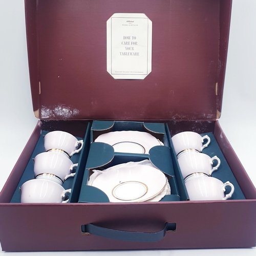 104 - MARKS & SPENCERS CHINA 18 Piece TEA SET (Original Box)