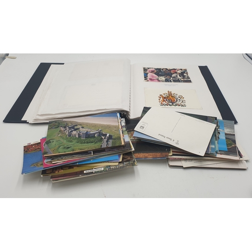 115 - POSTCARDS & ALBUM Inc ROYAL FAMILY POSTCARDS