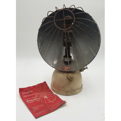 116 - BIALADDIN BOWL FIRE HEATER (Old) (With Instructions)