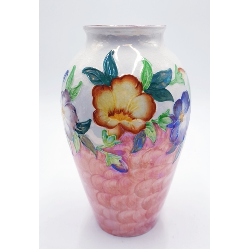 148 - MALING LUSTRE WARE Large 21cm VASE.
(Maling Pottery Was Produced In The North East Of England For Ju... 