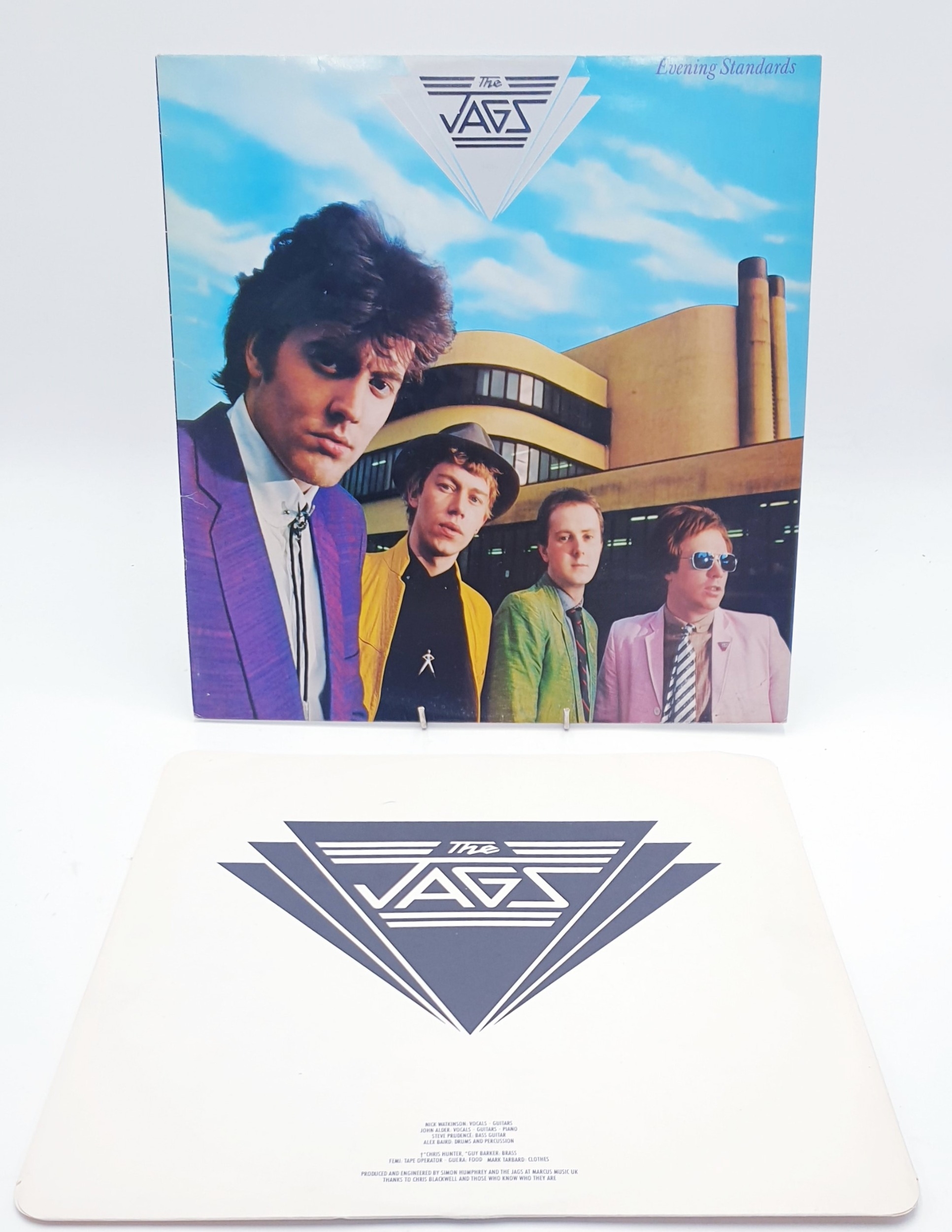 THE JAGS VINYL ALBUM 'EVENING STANDARDS' (Island Record Label 1980) New ...