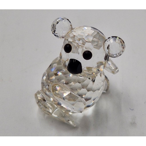 283 - SWAROVSKI CRYSTAL KOALA MINI V1 RIGHT This retired Swarovski crystal mini koala was part of the “End... 