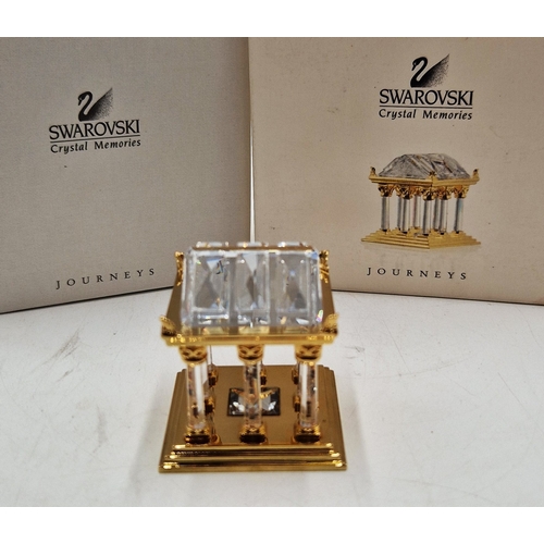 294 - SWAROVSKI CRYSTAL MEMORIES 'GREEK TEMPLE' (Original Box)  This retired Swarovski Crystal Moments Gre... 