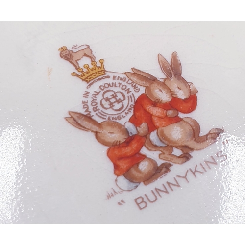 315 - ROYAL DOULTON BUNNYKINS CUPS (2) ,PLATE And BOWL