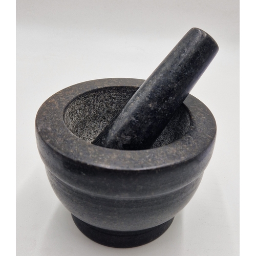 336 - GRANITE PESTLE & MORTOR (Please Note This Lot WILL NOT BE PACKED OR SHIPPED....COLLECT ONLY !!!!)