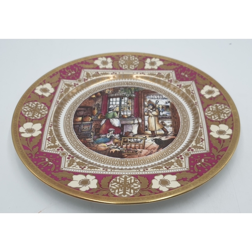 355 - CAVERSWALL CHINA Extra Large 27cm Dia SHAKESPERIAN CABINET PLATE (Limited Edition)