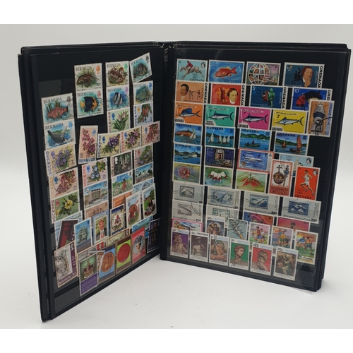 383 - COLLECTION OF BRITISH EMPIRE & WORLD STAMPS Inc: BERMUDA,AUSTRAILIA ,CATMAN ISLANDS,ANTIGUA,Etc