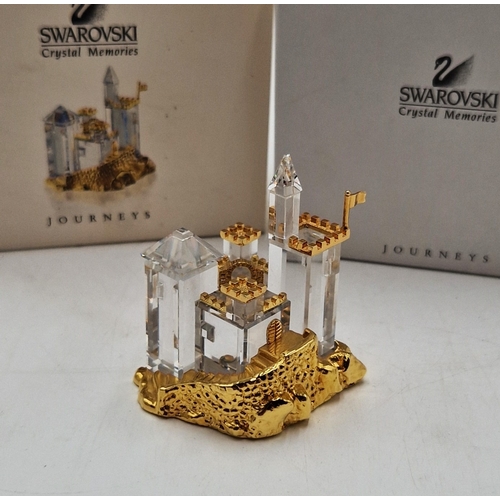 391 - SWAROVSKI CRYSTAL MEMORIES CASTLE (Original Box) This retired Swarovski Crystal Moments crystal cast... 