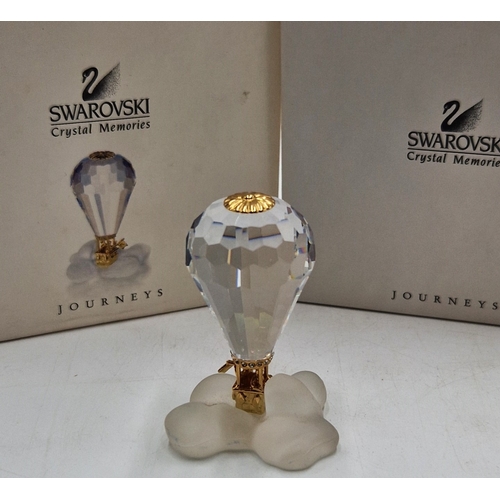 392 - SWAROVSKI CRYSTAL MEMORIES HOT AIR BALLOON (Original Box) This retired Swarovski Crystal Moments hot... 