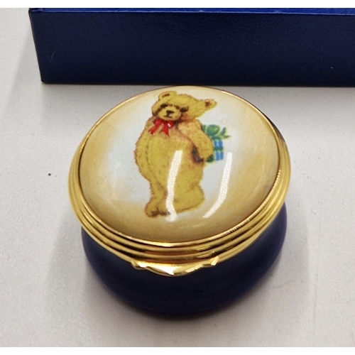 429 - HALCYON DAYS ENAMEL TRINKET BOX 