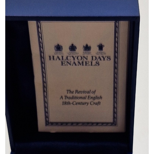 429 - HALCYON DAYS ENAMEL TRINKET BOX 