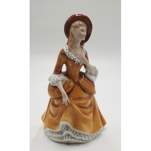 442 - ROYAL DOULTON Large 19.7cm FIGURINE 'SANDRA' HN 2275 1969/97 Designed By Peggy Davies.