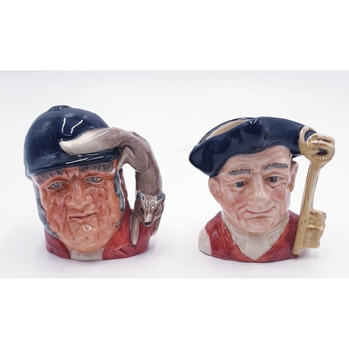 451 - ROYAL DOULTON CHARACTER JUGS (4) 