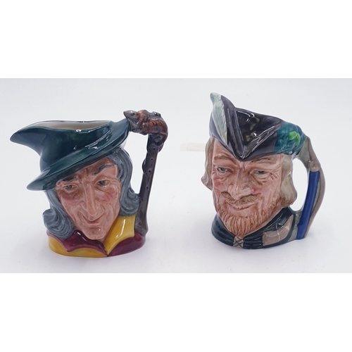 452 - ROYAL DOULTON CHARACTER JUGS (4) 