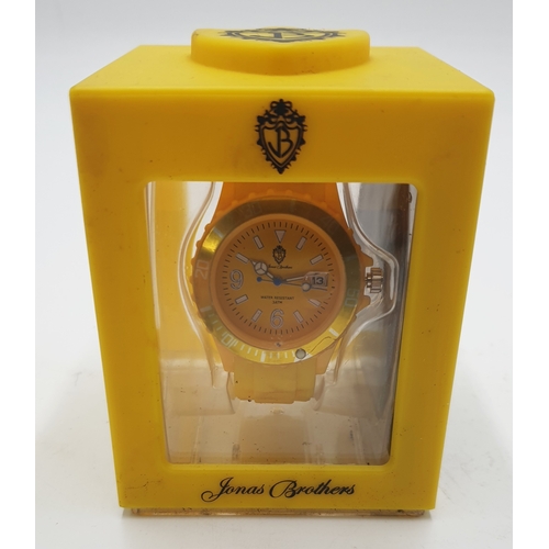 455 - JONAS BROTHERS WRIST WATCH (As New,Original Box)