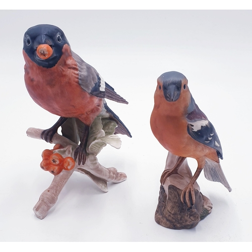 484 - GOEBEL PORCELAIN MODELS OF TWO BIRDS