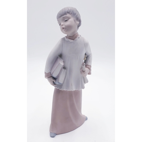 491 - LLADRO PORCELAIN Large 23cm CHARACTER FIGURINE 