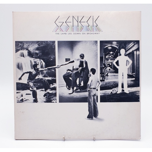 526 - GENISIS VINYL DOUBLE ALBUM 'THE LAMB LIES DOWN ON BROADWAY'. (Charisma Label) UK 1974. Gatefold Cove... 