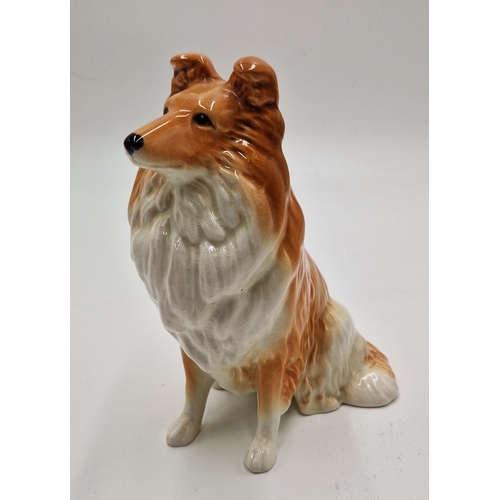 569 - SYLVAC Large 16cm MODEL OF A ROUGH COLLIE DOG (Model No 5028)