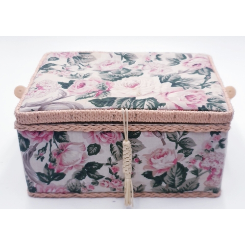 577 - SEWING BOX And CONTENTS