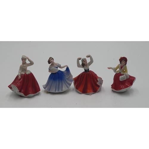 671 - ROYAL DOULTON Miniature FIGURINES (4)