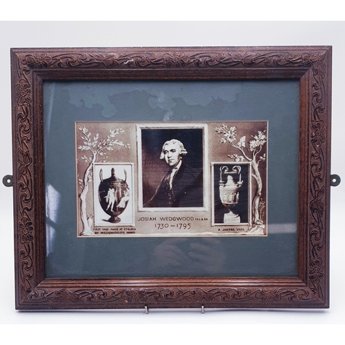 680 - FRAMED JOSIAH WEDGWOOD PRINT (Please Note This Lot WILL NOT BE PACKED OR SHIPPED....COLLECT ONLY !!!... 