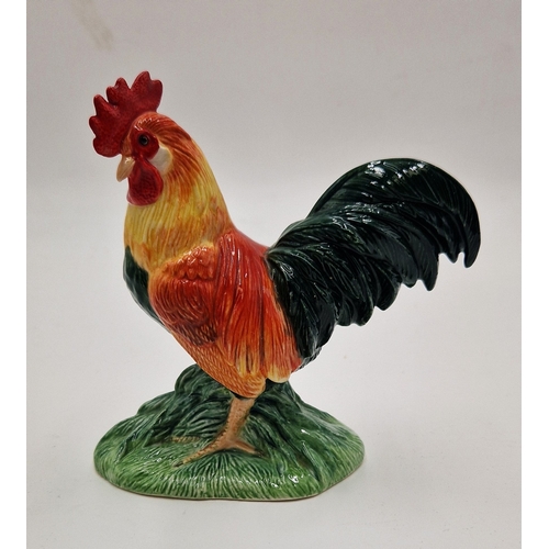 402 - BORDER FINE ARTS 12cm x 12cm MODEL OF A COCKERAL (Model No 4597)