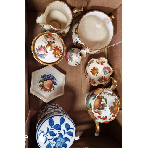 633 - BOX CONTAINING A Qty OF CERAMIC ITEMS.
(Bought Has Seen)(Please Note This Lot Will NOT BE PACKED OR ... 