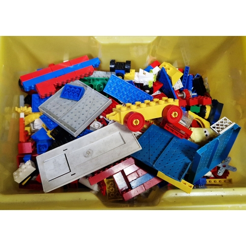 638 - BOXES (2) CONTAINING A Large Qty Of MIXED LEGO BRICKS