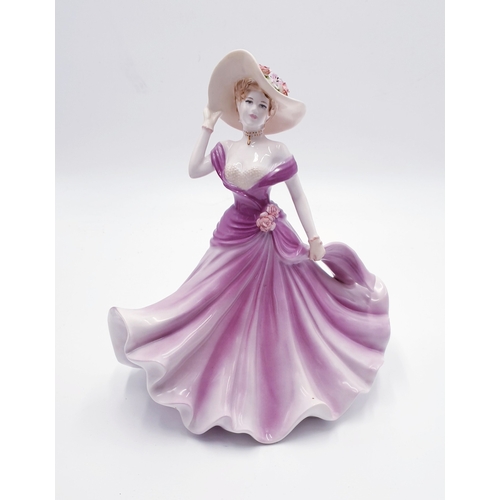 551 - COALPORT CHINA Large 22m FIGURINE 'HELENA' 2004/2007 Designer Unknown ,Modelled By Mr Jack Glynn FOR... 