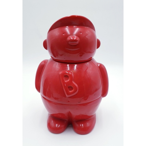 555 - CERAMIC Large 28cm MONEY BOX FASHIONED AS A SCHOOL BOY