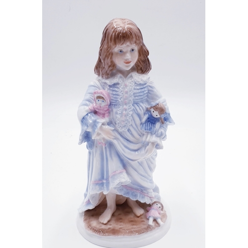 795 - ROYAL WORCESTER 17.8cm CHARACTER FIGURINE 