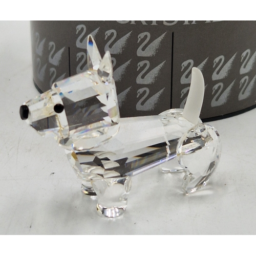 809 - SWAROVSKI CRYSTAL DOG (Original Box)