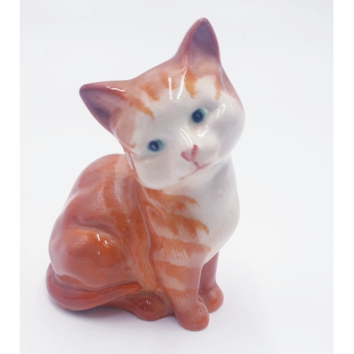 595 - BESWICK MODEL OF A GINGER KITTEN