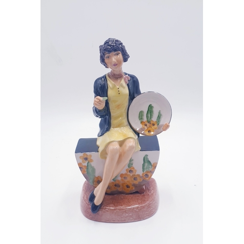 605 - PEGGY DAVIES STUDIO'S 21cm CHARACTER FIGURINE 