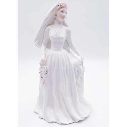 747 - COALPORT 22.9cm PRESTIGE FIGURINE 'THE MILLENNIUM BRIDE' Only (Limited Edition Of 2000 This One Bein... 