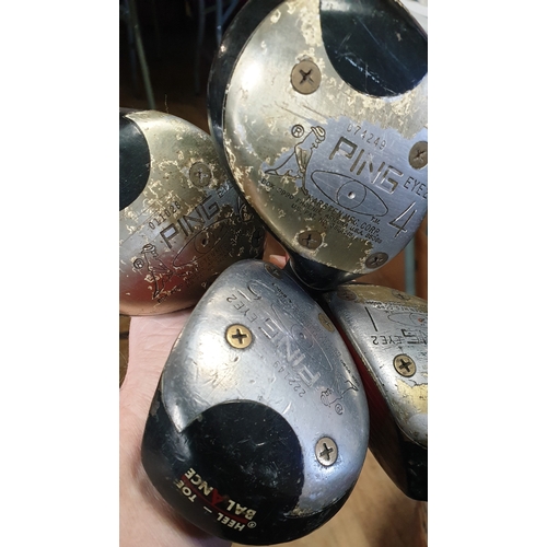 787 - PING GOLF CLUBS (4) (Please Note This Lot WILL NOT BE PACKED OR SHIPPED.....COLLECT ONLY !!!!)