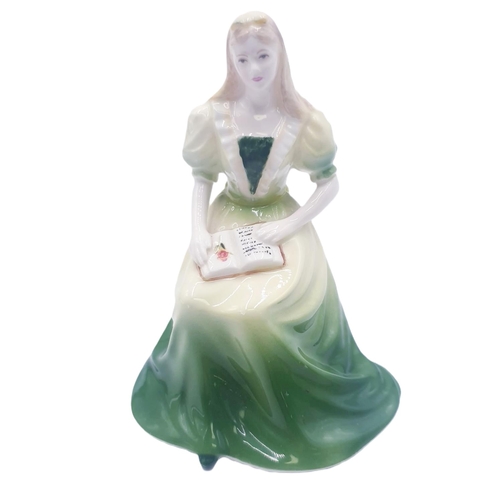 528 - COALPORT CHINA 11.9cm FIGURINE 