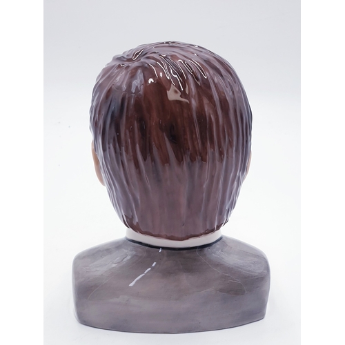 6 - PEGGY DAVIES STUDIO'S 15cm (Hand Made And Hand Painted) BUST 