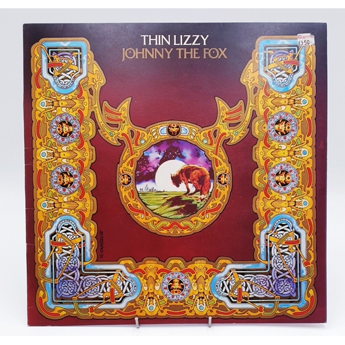 61 - THIN LIZZY VINYL ALBUMS (4)
(Three UK issues Plus One German issue). Fighting (Nice Price reissue), ... 