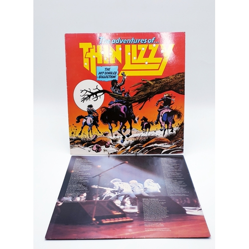 61 - THIN LIZZY VINYL ALBUMS (4)
(Three UK issues Plus One German issue). Fighting (Nice Price reissue), ... 