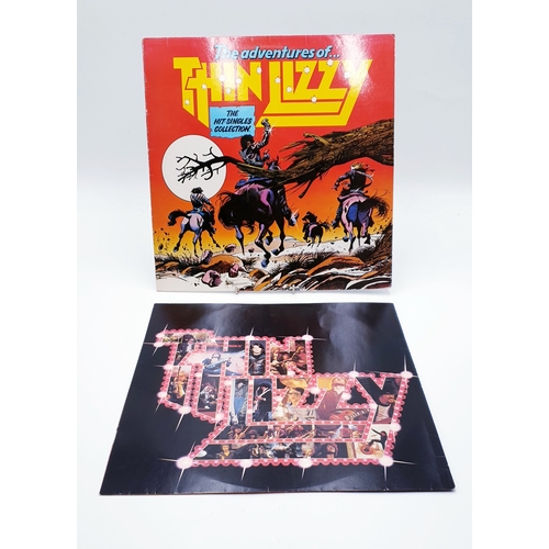 61 - THIN LIZZY VINYL ALBUMS (4)
(Three UK issues Plus One German issue). Fighting (Nice Price reissue), ... 