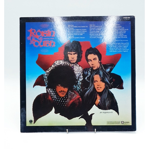 62 - THIN LIZZY VINYL ALBUMS (4)
(Three UK issue Plus One USA issue) Fighting (USA), Bad Reputation + inn... 