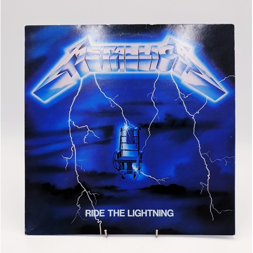 67 - METTALICA VINYL ALBUM
(Ride The Lightning. 1986 reissue on Music For Nations with the inner. The vin... 