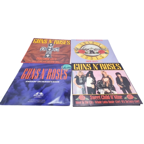 68 - GUNS N ROSES VINYL 12 INCH (4)
(Four UK+EU issue 12 inch). 
(Paradise City. Welcome To The Jungle. K... 