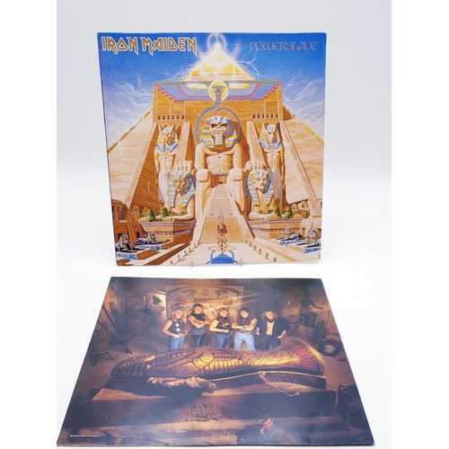 69 - IRON MAIDEN VINYL ALBUM Plus 12 inch (4)
(One Album and Three 12 inch.)
(Powerslave Lp+ inner. The E... 