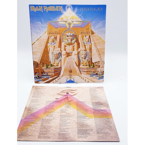 69 - IRON MAIDEN VINYL ALBUM Plus 12 inch (4)
(One Album and Three 12 inch.)
(Powerslave Lp+ inner. The E... 